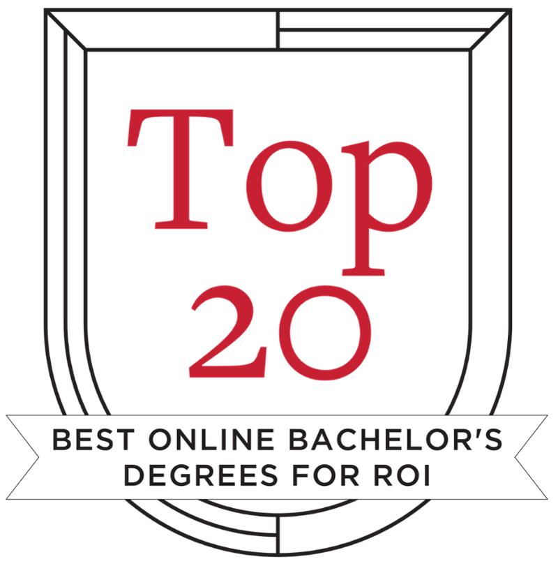 Top 20 best online bachelor's degrees for roi