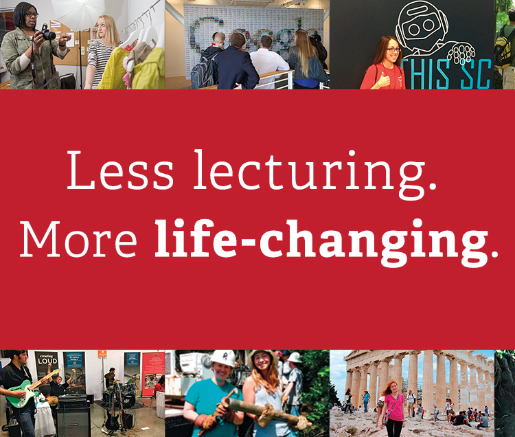 Less Lecturing. More Life-Changing.