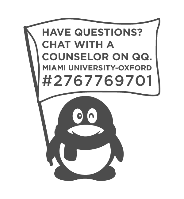 Have Questions? Chat with a counselor on QQ. Miami University-Oxford- #2767769701