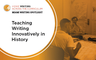Teaching writing innovatively in history