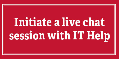Initiate a live chat session with IT Help
