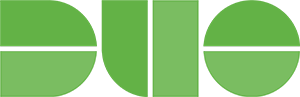 Green Duo logo next to red Miami M