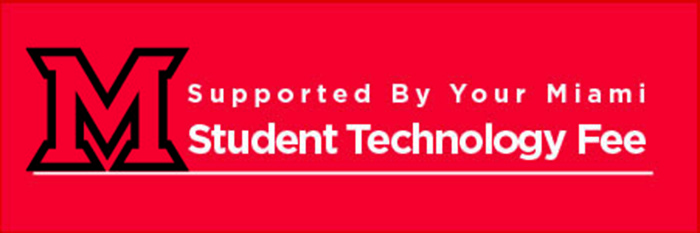 Supported by your student Technology Fee
