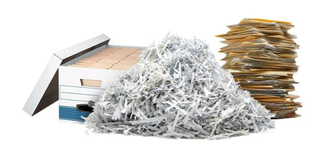 Image of shredded paper.