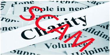Charity scams