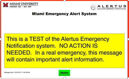 Image of the Alert
