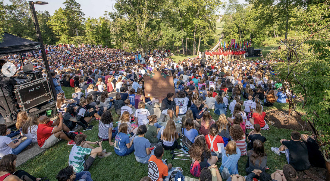 Miami University's 2018 convocation Aug. 24 featured author Wil Haygood (Miami '76) and the exclusive global debut of his new book Tigerland 1968-1969: A City Divided, a Nation Torn Apart, and a Magical Season of Healing (photo by Ricardo Trevino)