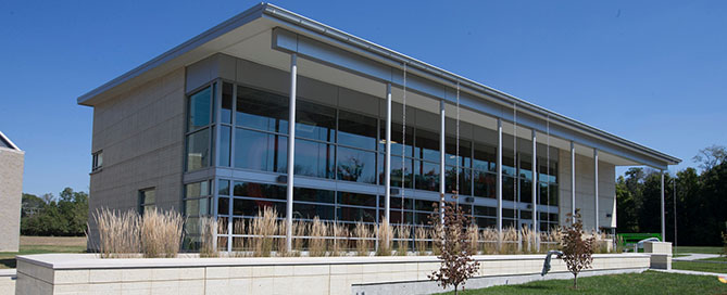 Miami University's geothermal plant