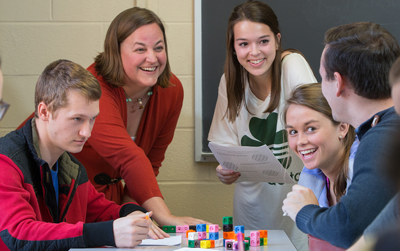 Professors like Dana Cox are changing the way math is taught to improve students' relationship with the subject. Photo by Scott Kissell