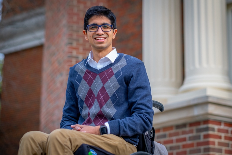 Prasidh Arora, a senior computer engineering major at Miami University, said his journey in the past two years has been a roller coaster ride filled with exhilarating highs and frightening lows. The experience has made him more resilient. 