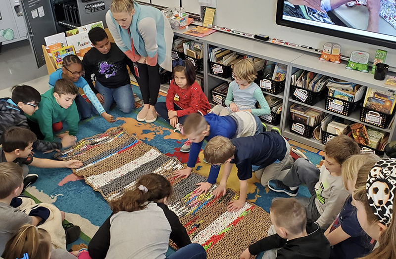 Emma Bradley (Miami '20) started student teaching in a third-grade class in Oxford last January before COVID-19 forced classes to move online for the remainder of the 2019-2020 school year.