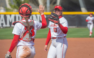 Softball pitcher Courtney Vierstra