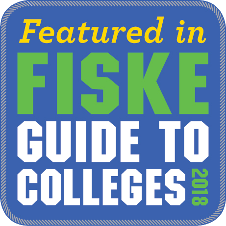 Featured in 2018 Fiske Guide to Colleges