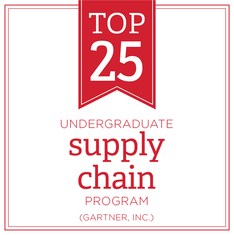Top 25 Undergraduate supply chain program, Gartner, INC