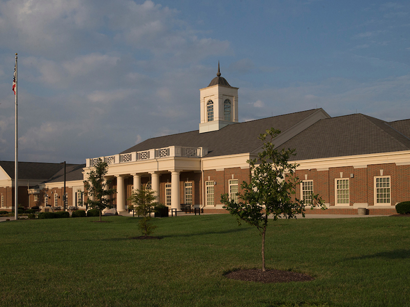 Miami's Voice of America Learning Center on a grassy field