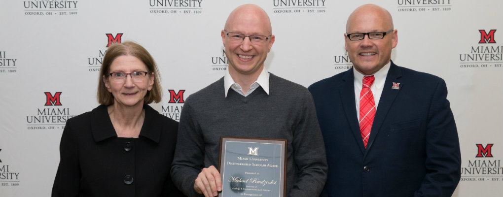  Mike Brudzinski - Distinguished Scholar Award - 2019