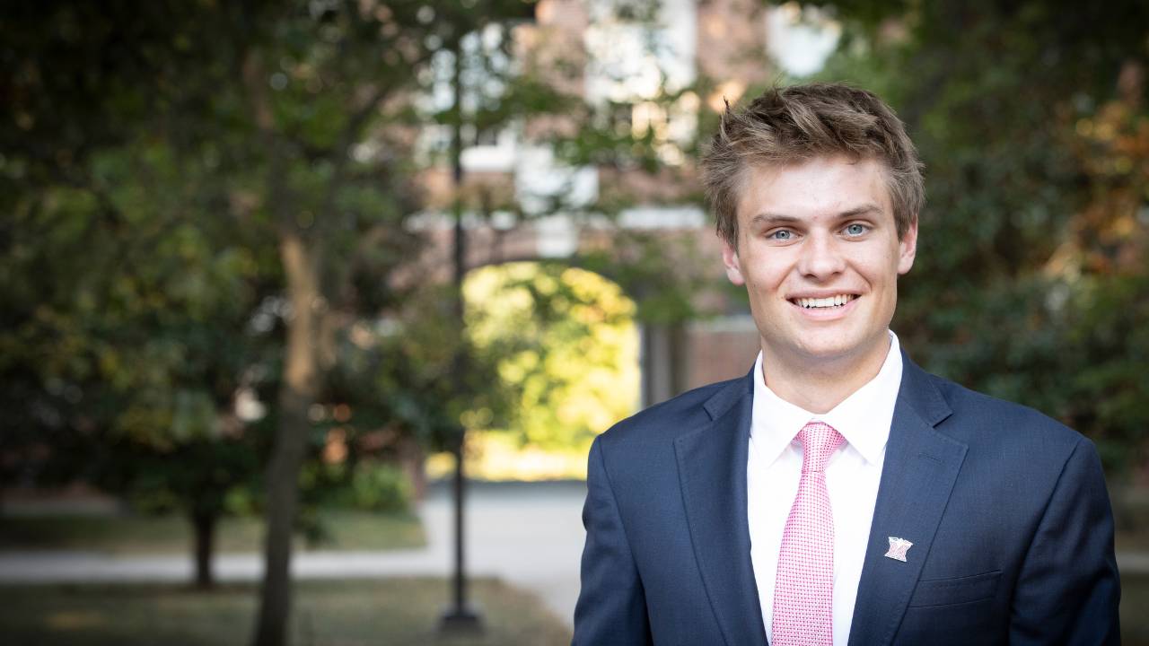 Will Brinley, President of Associated Student Government