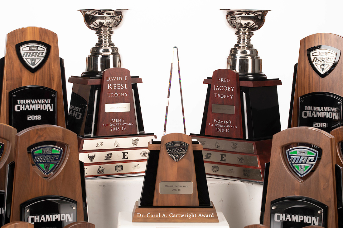 Display of MAC trophies