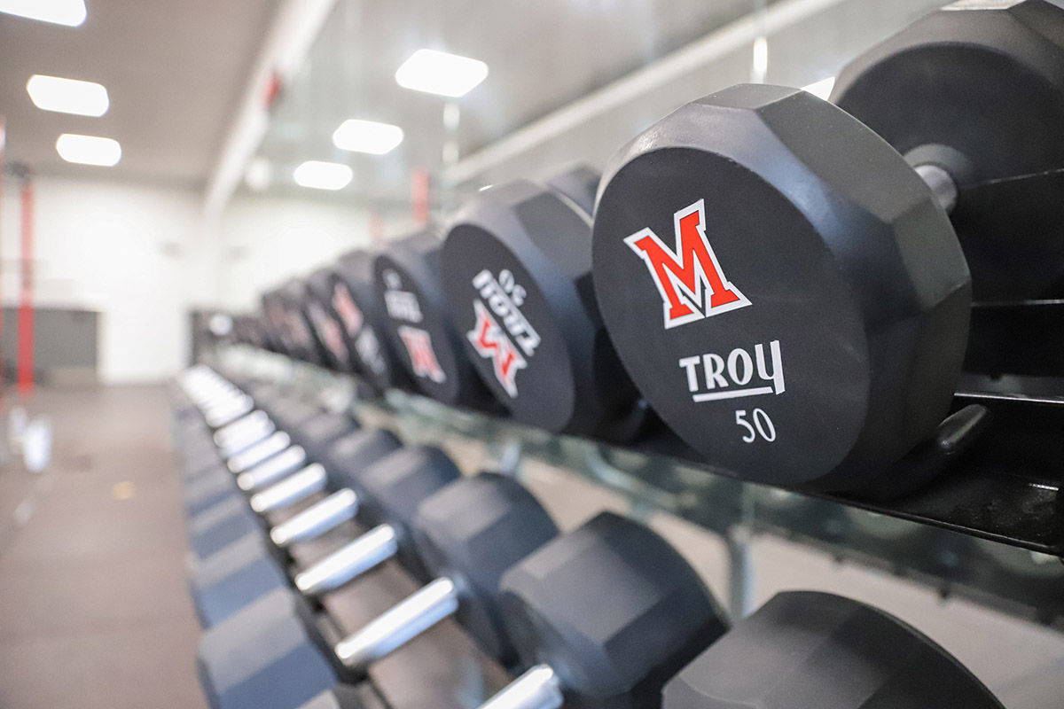 weights at the rec center