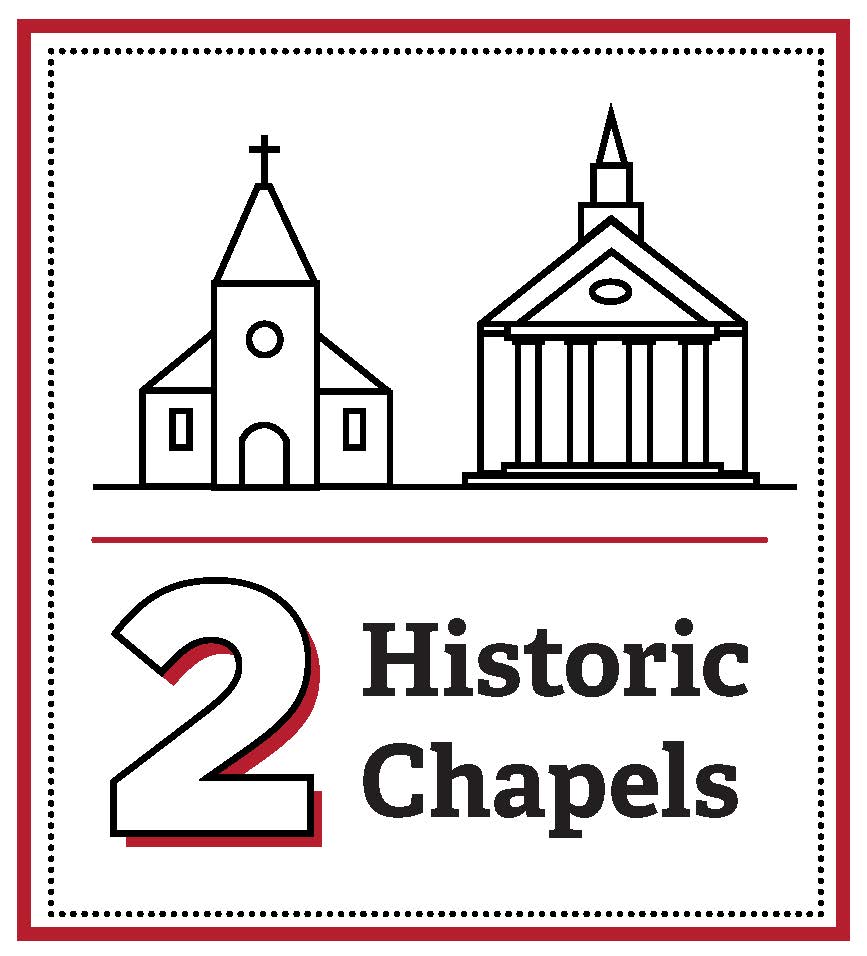  2 historic chapels