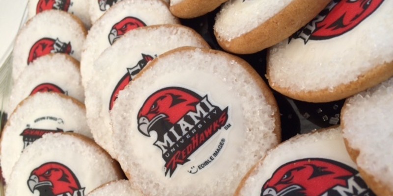  Miami Redhawk Cookies