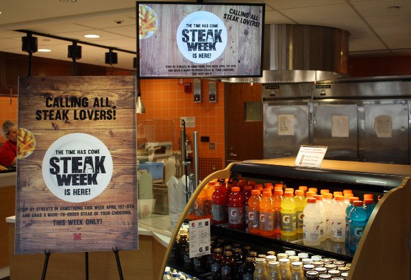Steak Week digital ad and banner