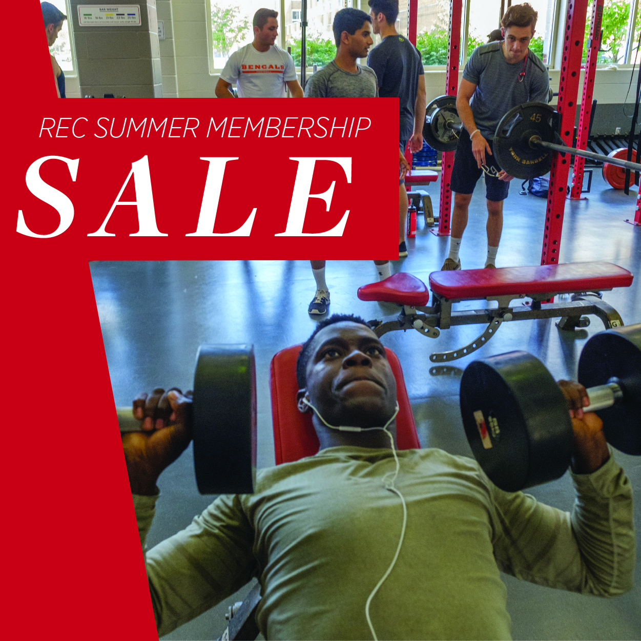  Rec Memberships are on sale for the summer.