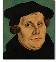 painting of Martin Luther