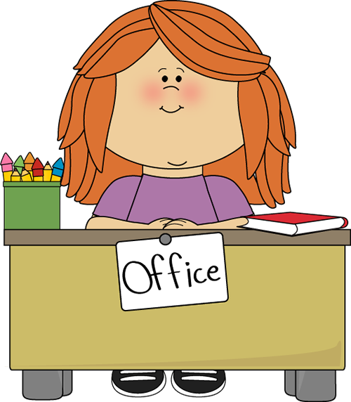 icon of person behind desk