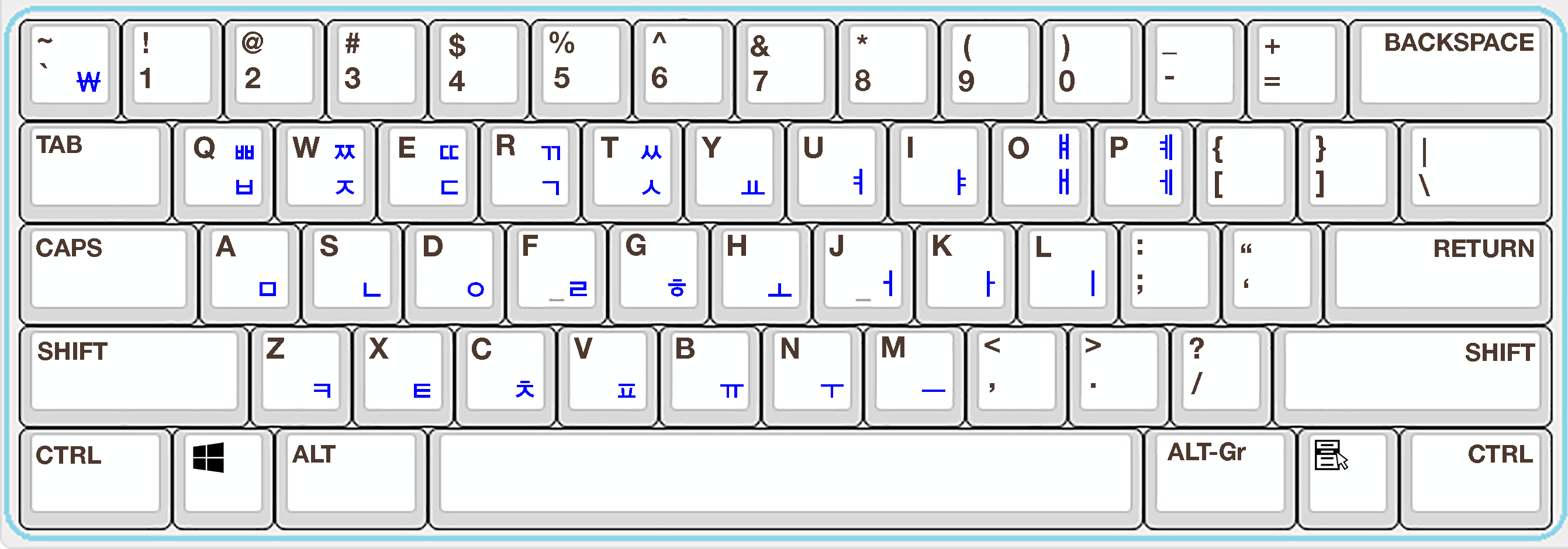 Korean Text Keyboard How To Type In Korean On Windows 11 10 SYCVE