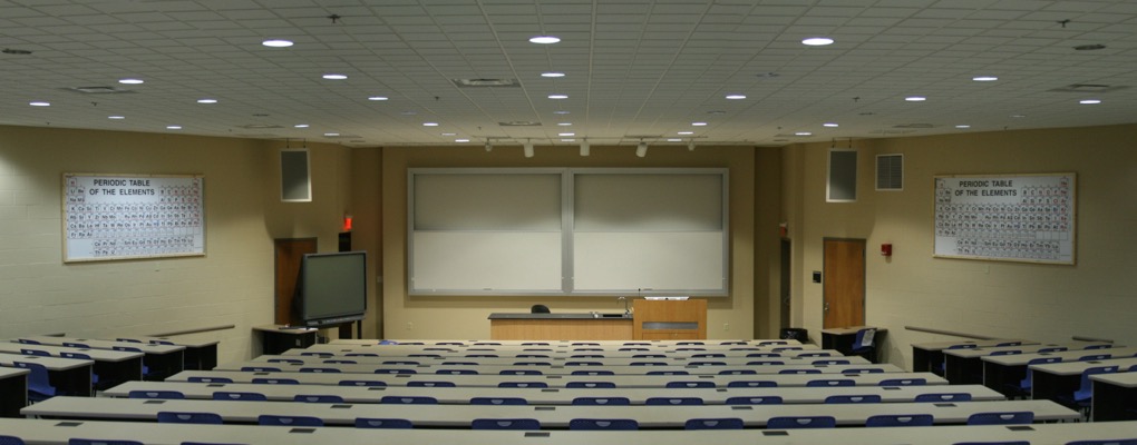  100 Hughes Laboratories Lecture hall