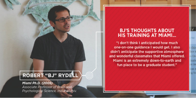  Robert Rydell - I don't think I anticipated how much one-on-one guidance I would get. I also didn't anticipate the supportive atmosphere and wonderful classmates that Miami offered. Miami is an extremely down-to-earth and fun place to be a graduate student.