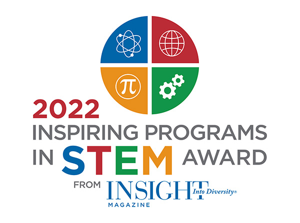 2022 Inspiring Programs in STEM award logo