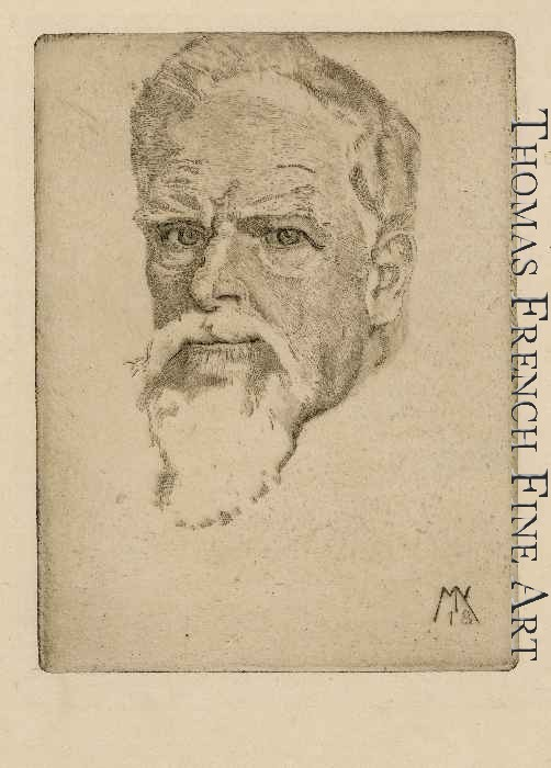 Self Portrait by Max Klinger