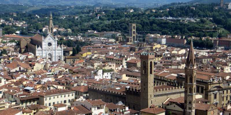 Cityscape of Florence, Italy