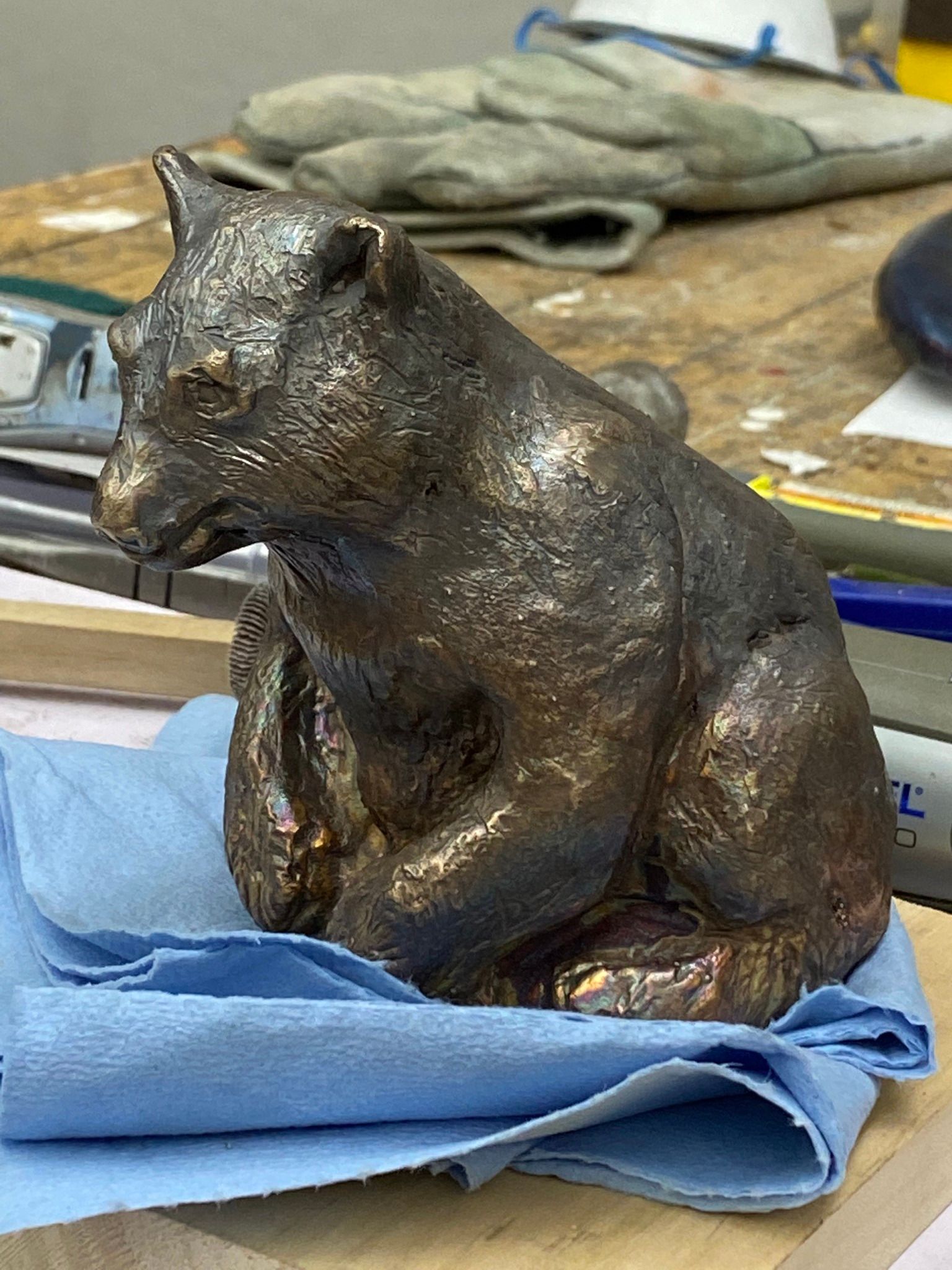 bronze bear
