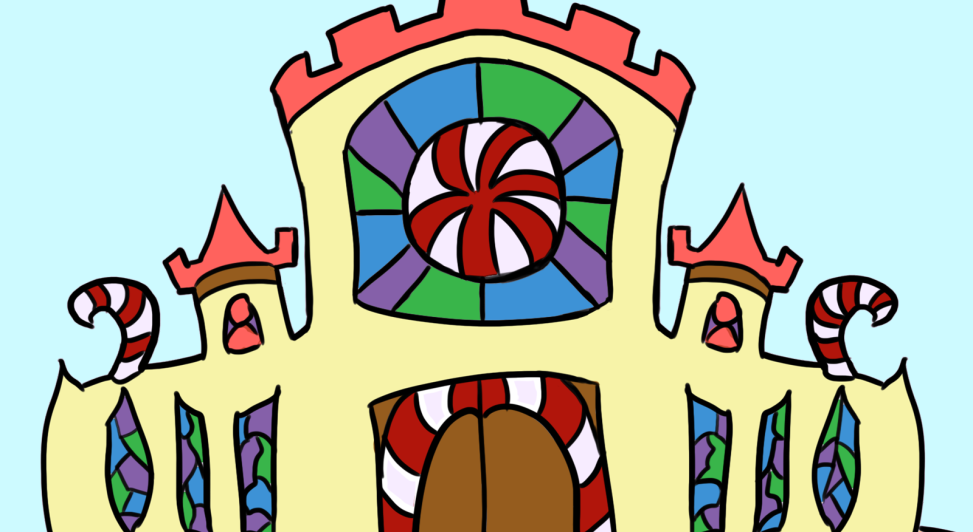 Candy Knights castle