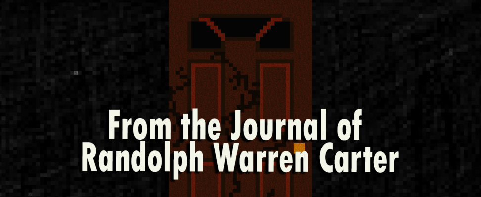 From the Journal of Randolph Warren Carter logo