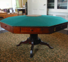 McGuffey's octagonal table, possibly where he wrote the first 4 Readers
