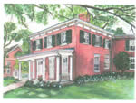 McGuffey House Notecard Image