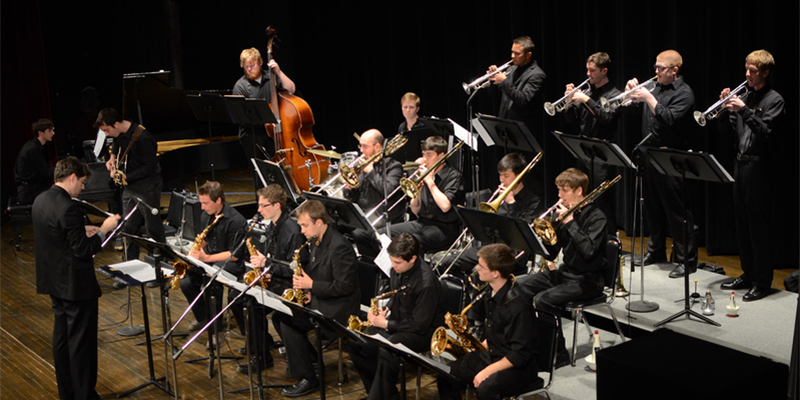  The Jazz Ensemble in concert
