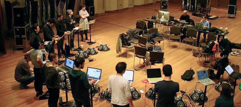 Laptop Ensemble in concert