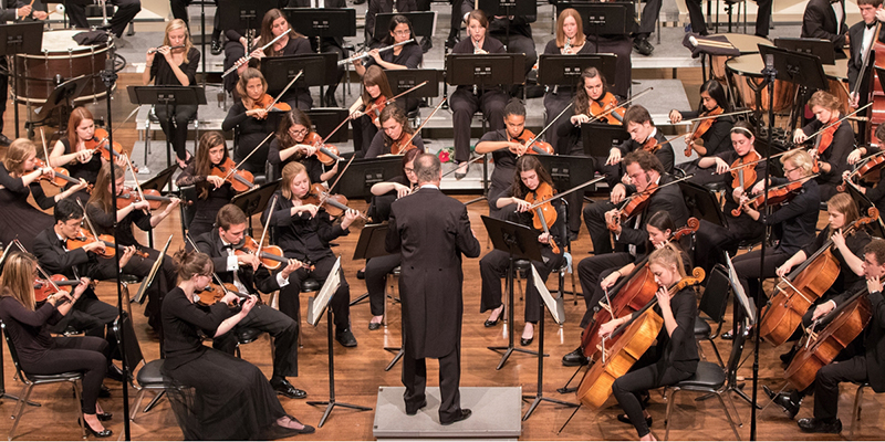  Miami Symphony Orchestra performs at Hall Auditorium