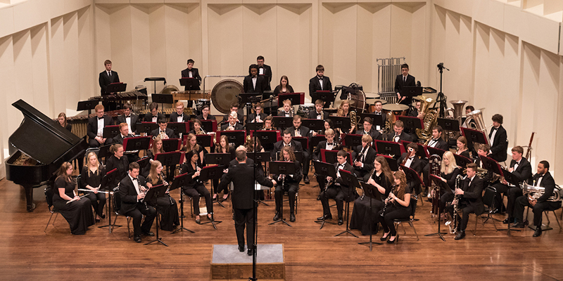  Symphony Band performs at Hall Auditorium