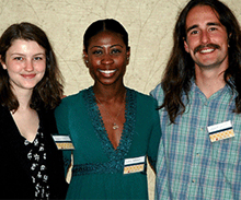 Mahaley Evans, Marlyka (Lyka) Williams and Garrett Gust