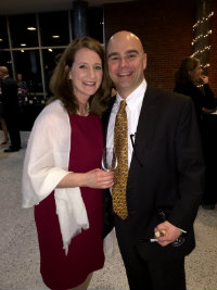 Board President, Scott Walters and his wife, Jennifer