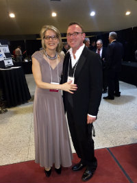 CCA Dean, Liz Mullenix and her husband Robert