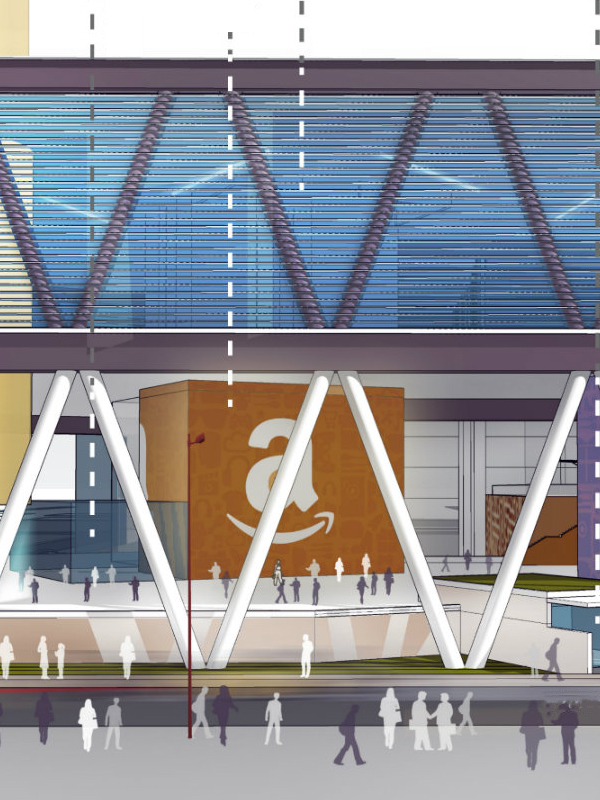 amazon building rendering