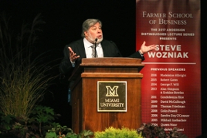 Steve Wozniak speaking
