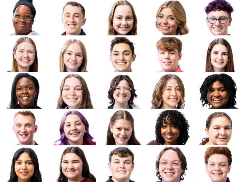 25 headshots in a grid format, of the 2025 soul team